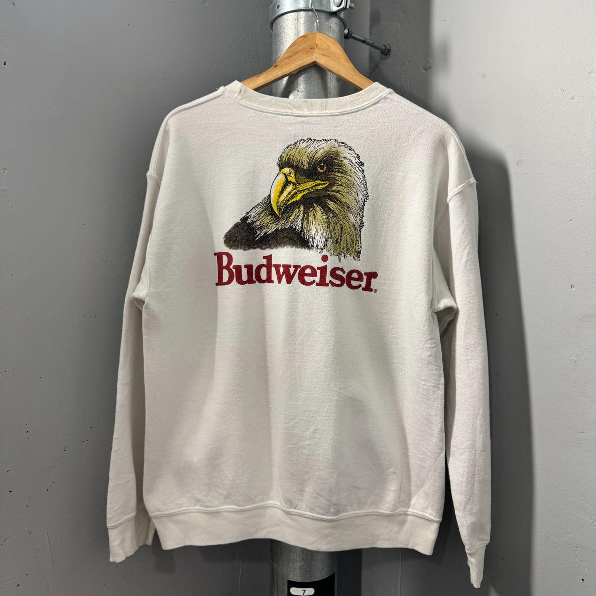 Vintage Budweiser Eagle Sweatshirt - Image 3