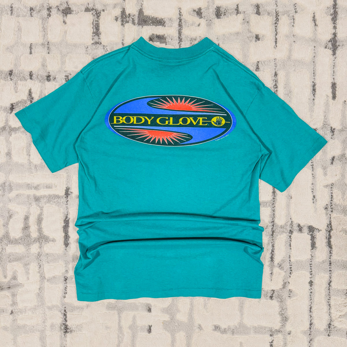 Vintage Body Glove T-shirt M Green