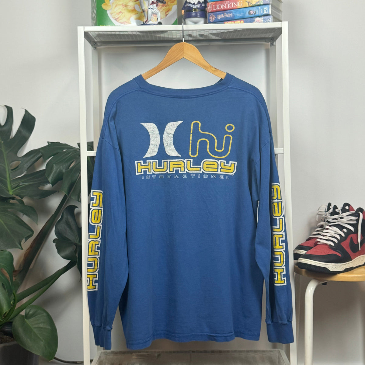 Vintage Hurley Long Sleeve T-Shirt – L