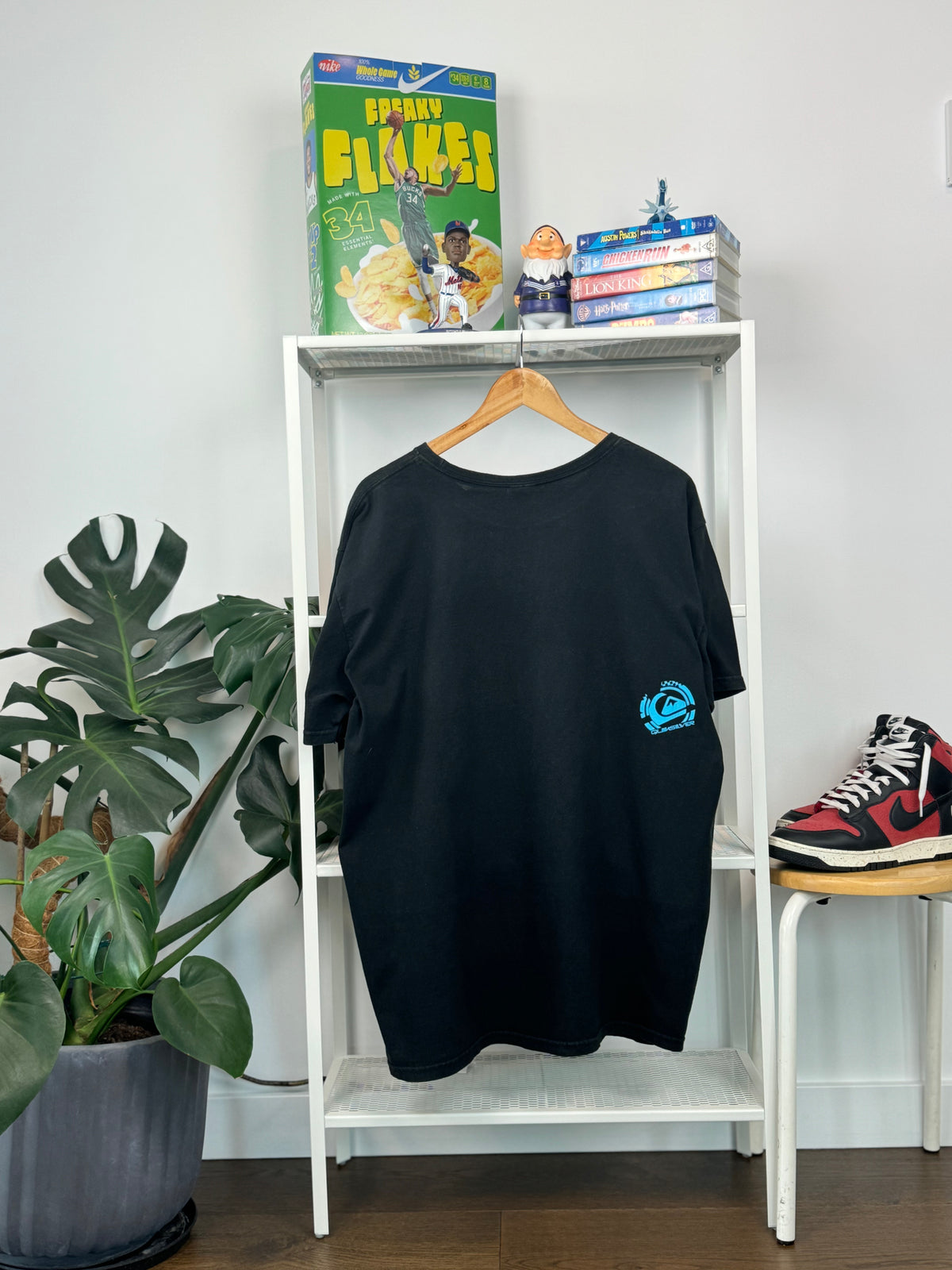 Vintage Quiksilver Black T-Shirt – XL