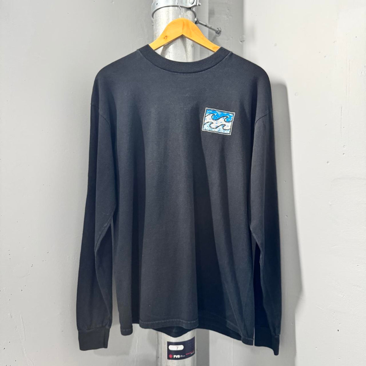 Vintage Y2K Billabong Long Sleeve T-Shirt Black Surf Graphic - Image 3