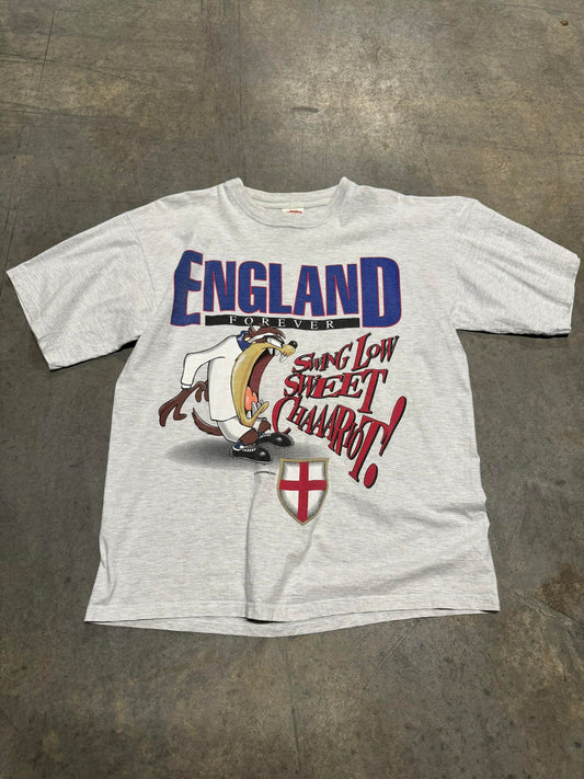 Vintage England Forever 'Tassie Devil' T-Shirt – M