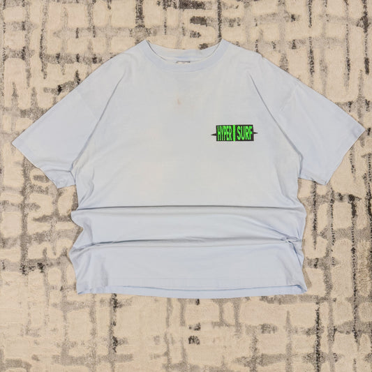 Vintage Hyper Surf T-shirt L Blue
