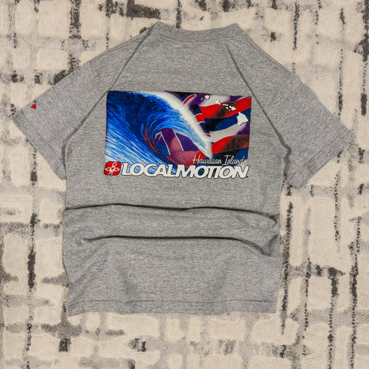 Vintage Local Motion T-shirt M Grey