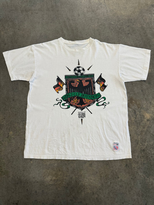 Vintage Adidas Germany 'World Cup Defenders' T-Shirt – M