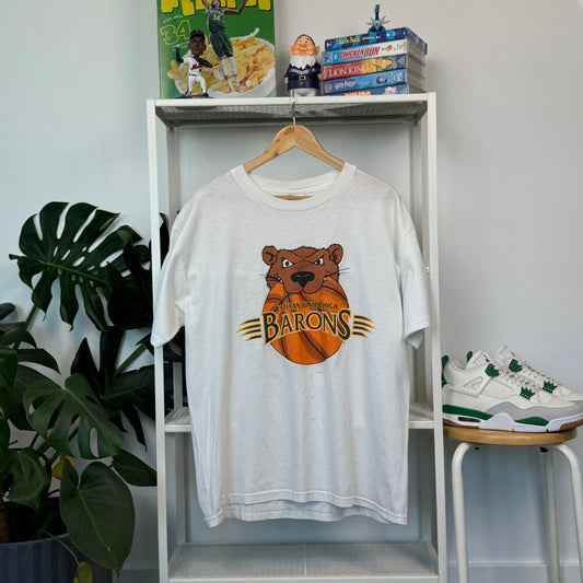 Vintage Estava Junior High Barons T-Shirt – M