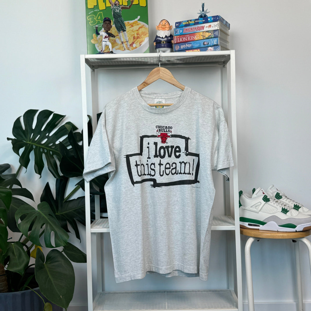 Vintage Chicago Bulls 'I Love This Team' T-Shirt – L