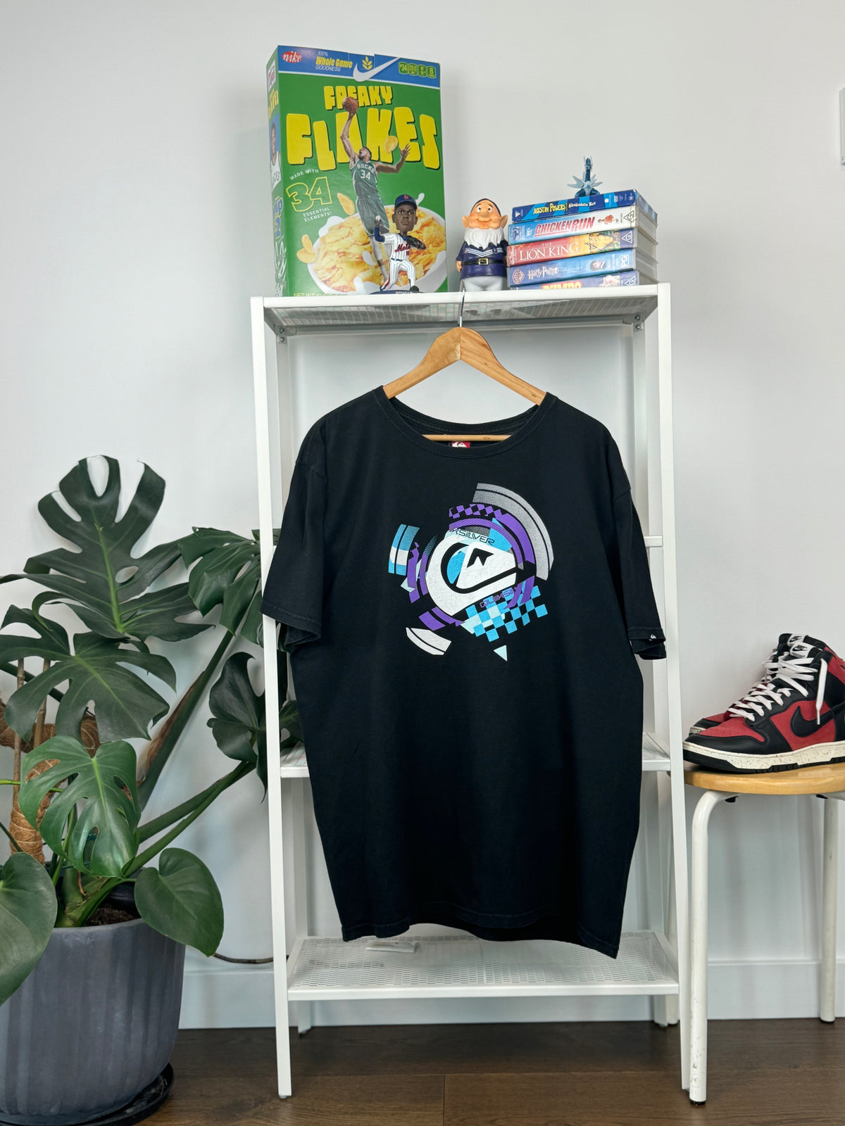 Vintage Quiksilver Black T-Shirt – XL