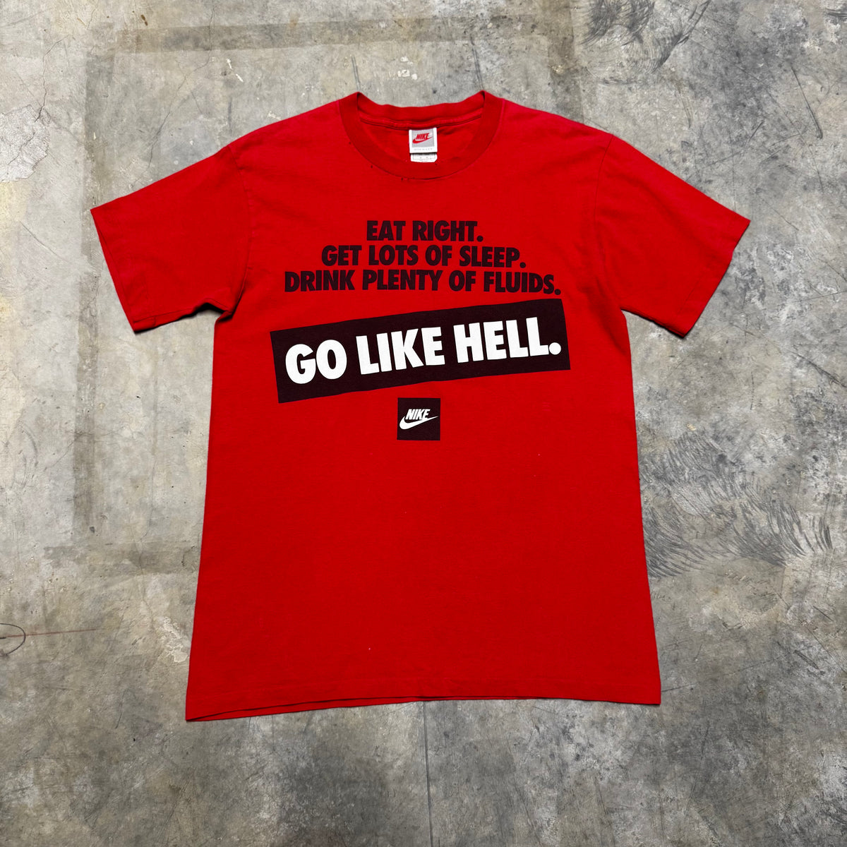 Vintage 90s Nike 'Go Like Hell' T-Shirt – M