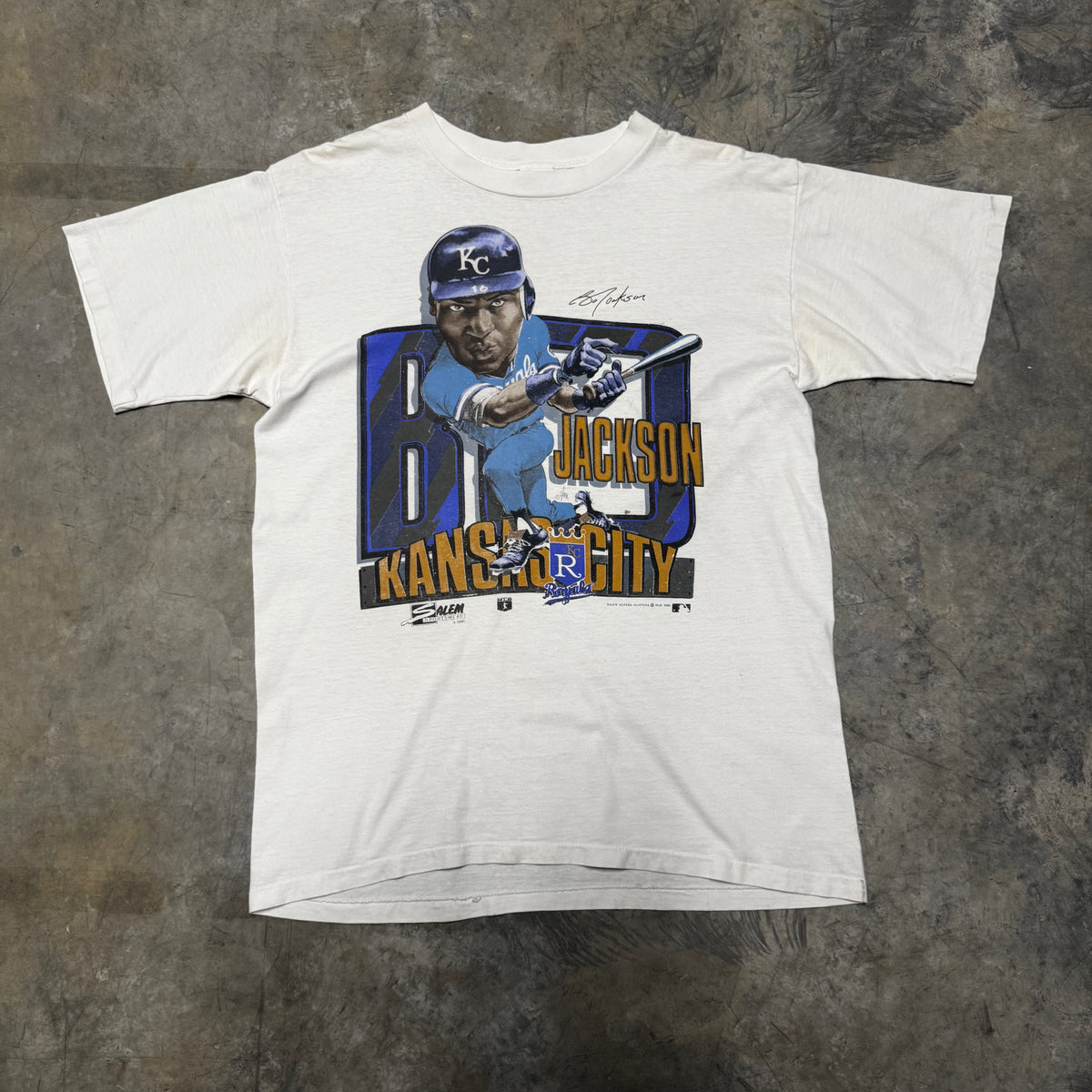 Vintage Bo Jackson Caricature T-Shirt – M