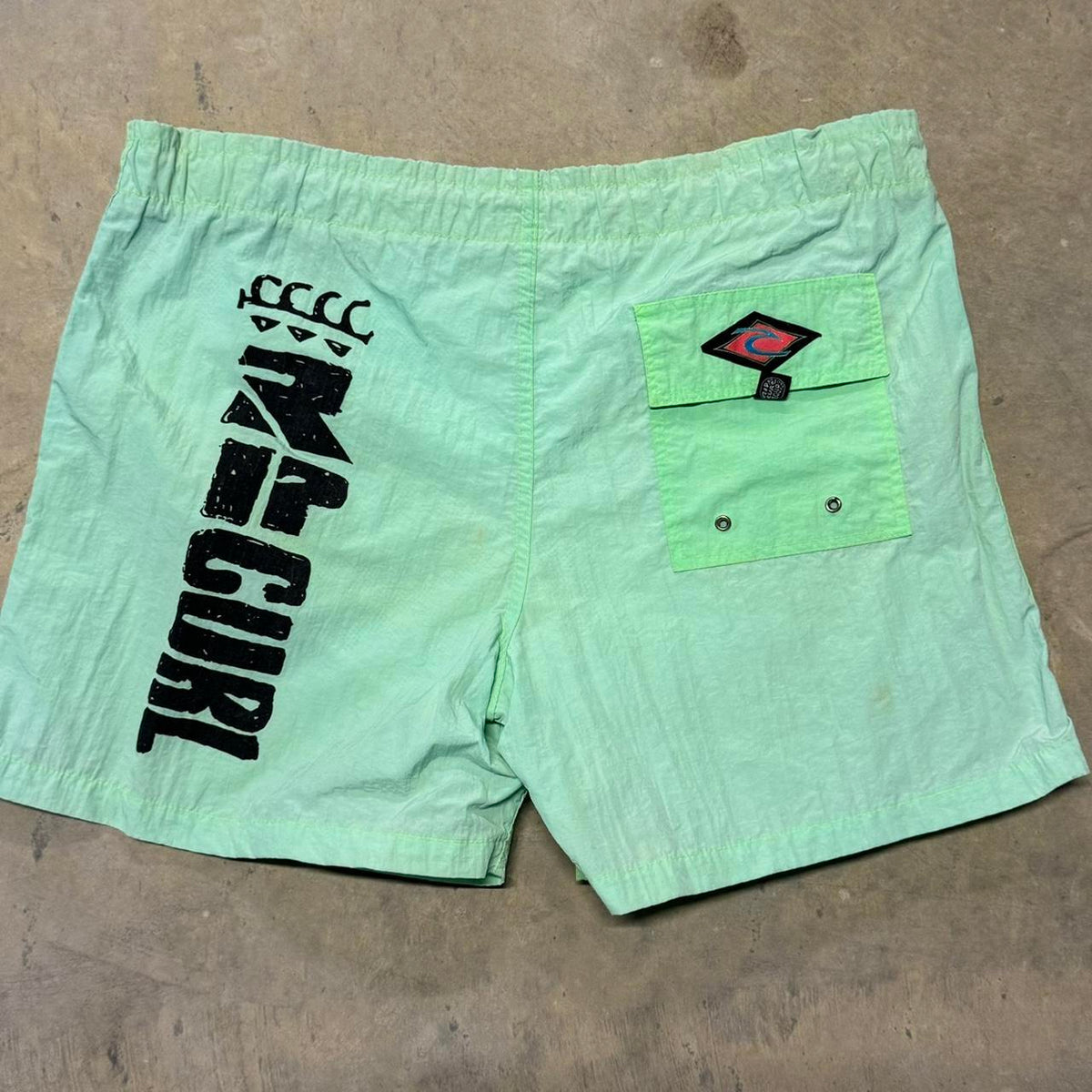 Vintage Rip Curl Green Shorts – M