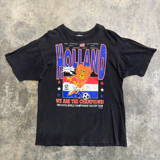 Vintage Holland 'Champions' Soccer T-Shirt – M