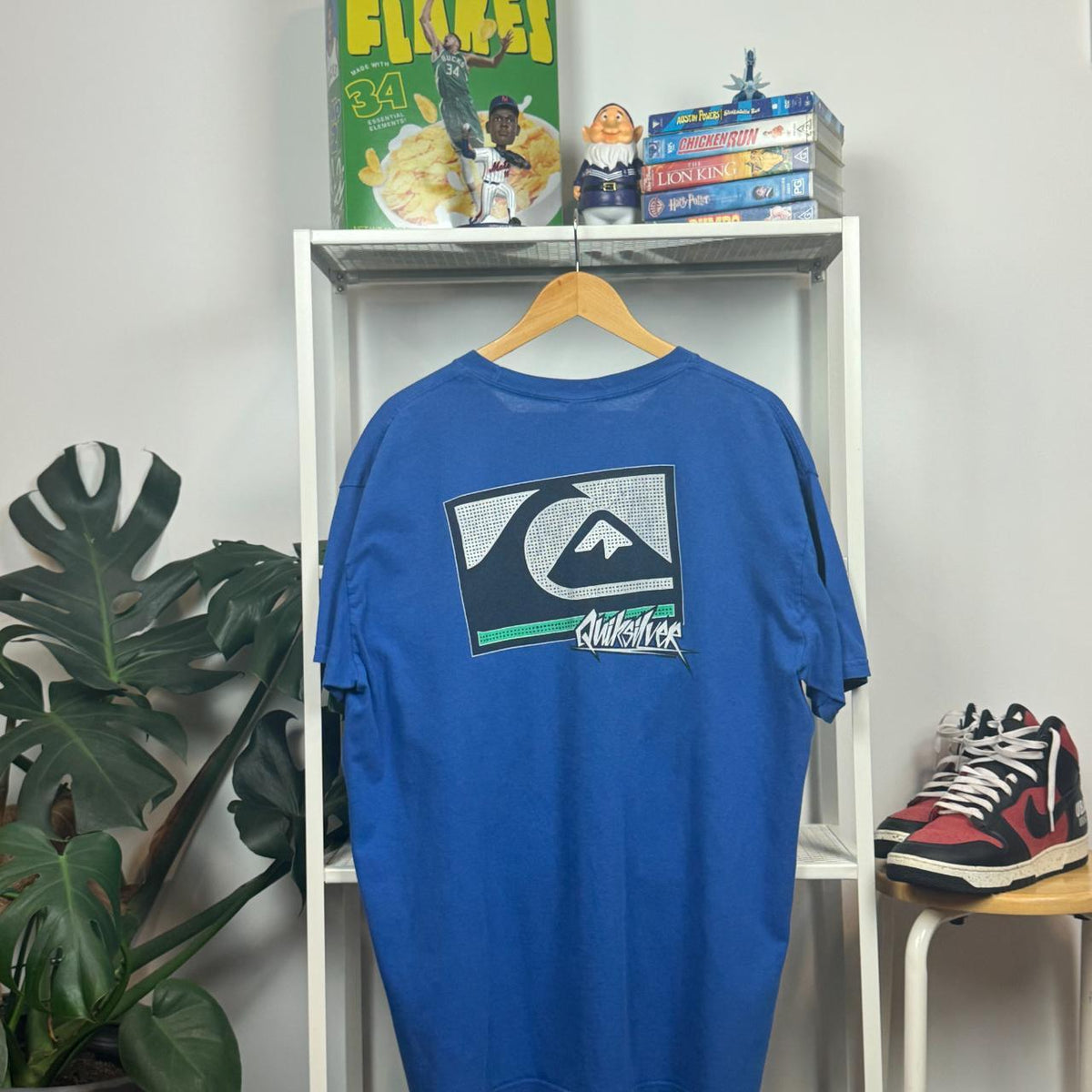 Vintage Quiksilver Blue Surf T-Shirt – XL