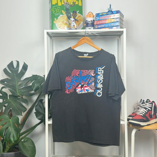 Quiksilver Men's black grey T-shirts