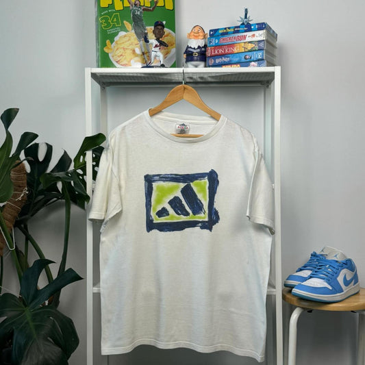 Vintage Adidas White T-Shirt