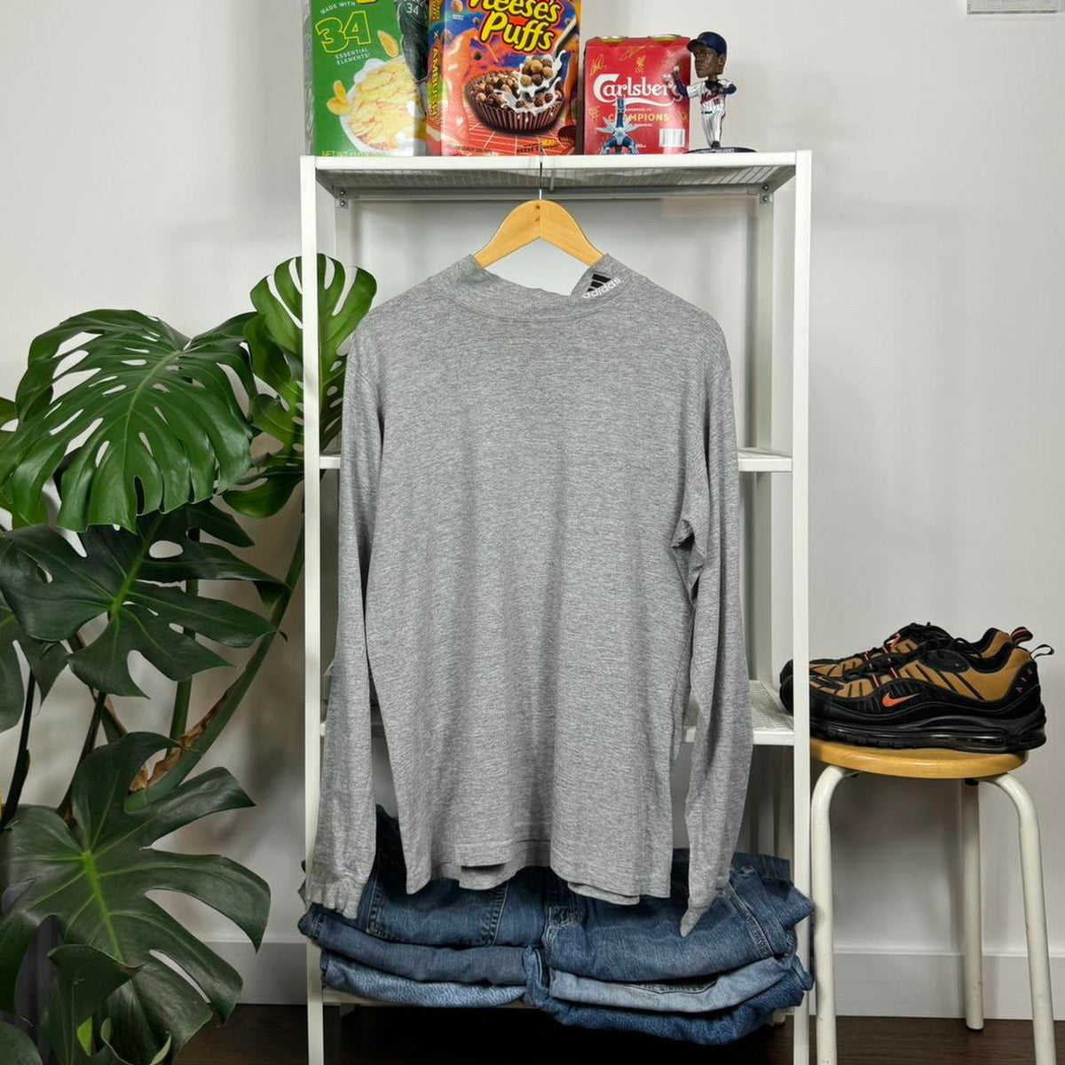 Adidas Men's grey Sweatshirts